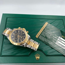 Cargar imagen en el visor de la galería, Rolex Daytona ref. 116523 Steel/Gold Black Dial - Full Set Card Italy 2012
