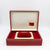 Rolex-Uhrenbox | Vintage Box Lady Red und Gold "Embroidered" Gobelin President 60.01.2
