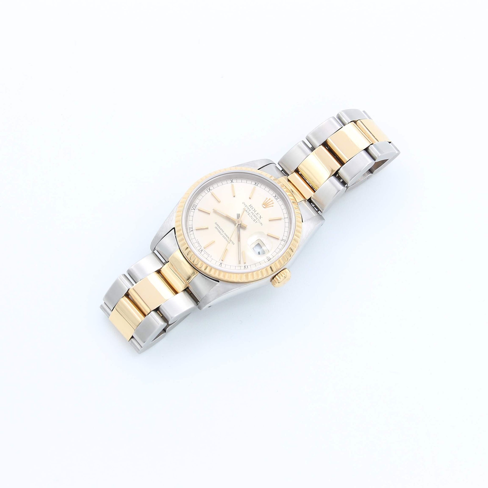 Buy Online Rolex Datejust ref. 16233 Steel & 18K Gold – Debonar 