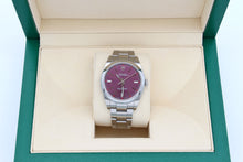 Bild in Galerie-Viewer laden, Rolex Oyster Perpetual 114300 Grape Violet Zifferblatt mit Garantie Rolex
