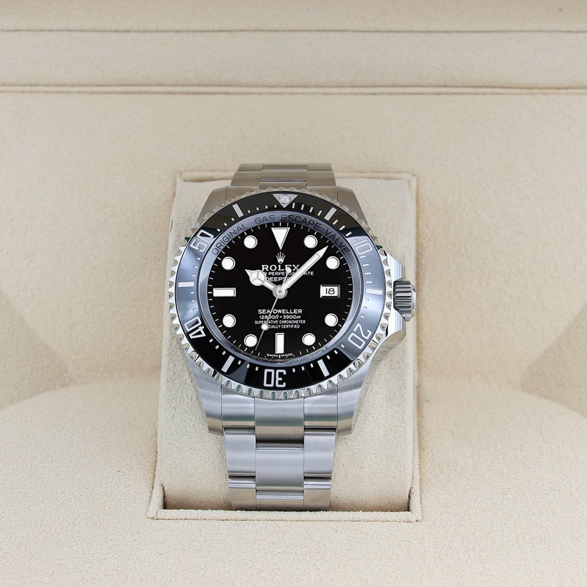 ステファーノリミテッド Rolex Deepsea Stainless Steel Black Dial & Ceramic Bezel Oyster