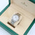 Rolex Datejust 36 126200 Oyster-Armband mit weißem römischem Zifferblatt und Karte
