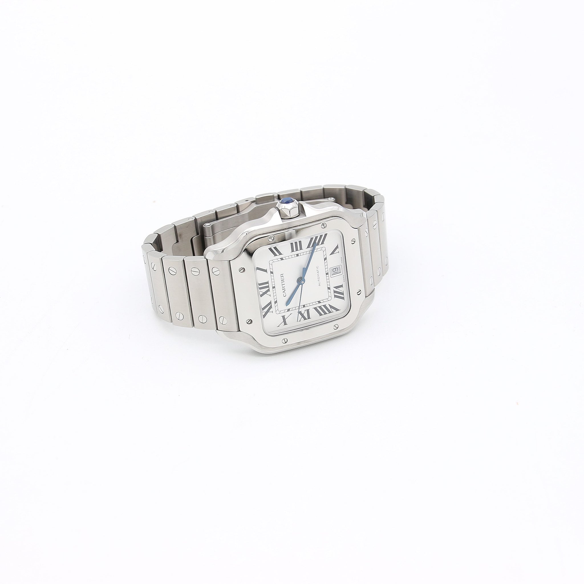 Buy Online Cartier Santos WSSA0018 Full Set – Debonar Watches Sp