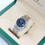Rolex Datejust ref. 126200 Blue Motif Dial Oyster bracelet - Full Set