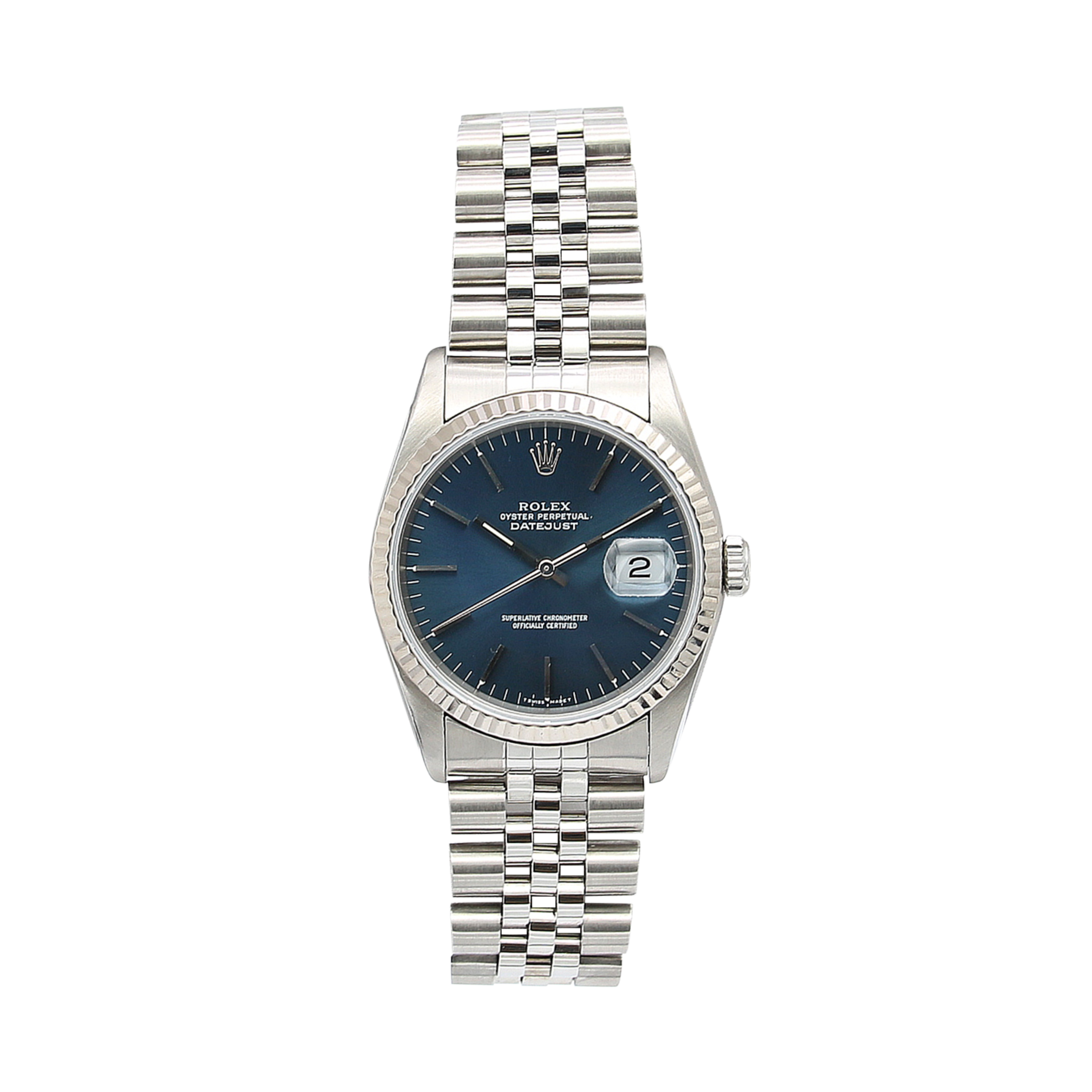 Rolex Datejust 36 ref. 16234 Blue Soleil Dial