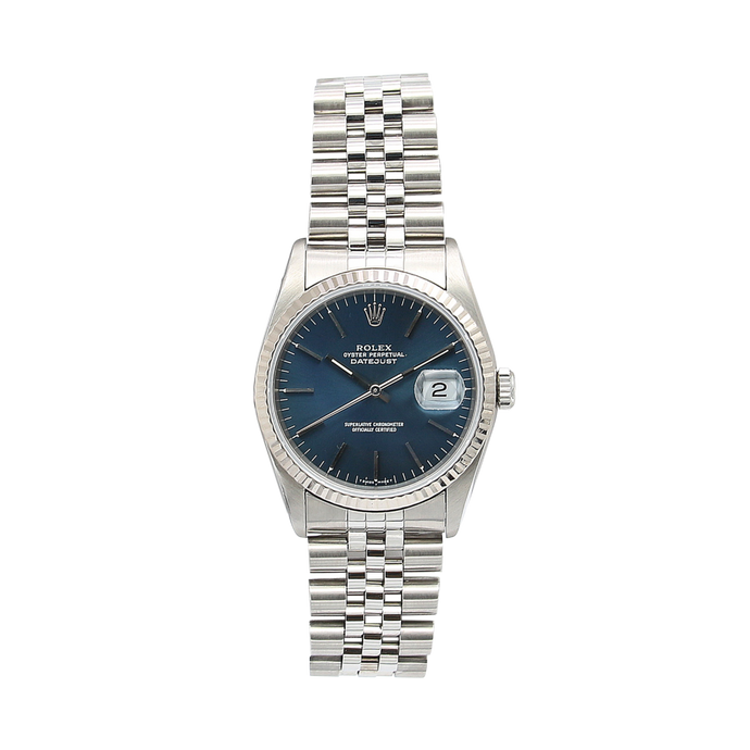 Rolex Datejust 36 ref. 16234 Blue Soleil Dial