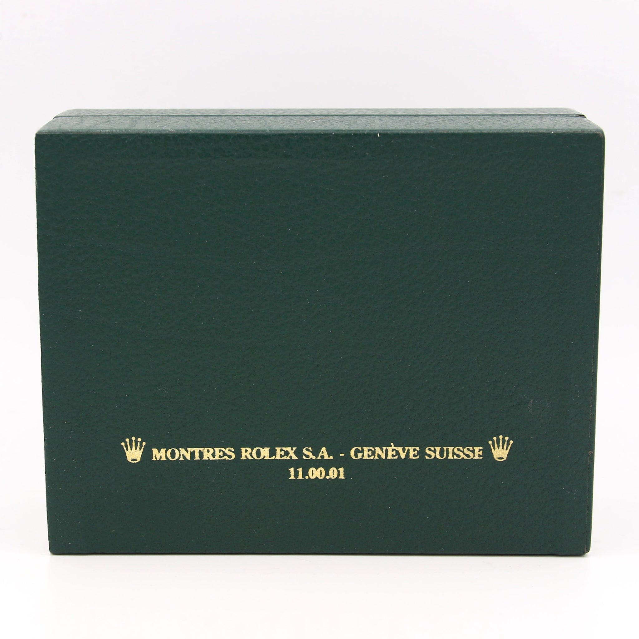 【空箱】 ROLEX ロレックス ヴィンテージ レザー調 時計用 BOXのみ Buy online Rolex Watch Box | Vintage Box Men Dark Green 11.00.01