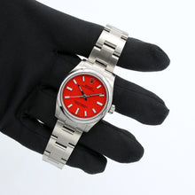 Load image into Gallery viewer, Rolex  Oyster Perpetual ref. 277200 Coral Red Dial

