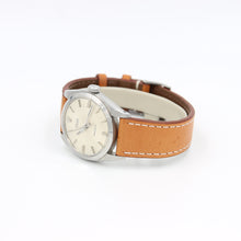 Load image into Gallery viewer, Rolex Oyster Precision ref. 6426 Silver Dial Leather Strap buy rolex men watch
