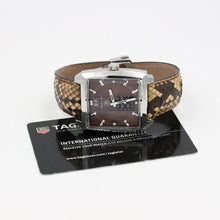 Charger l'image dans la galerie, Tag Heuer Monaco Lady Grande Date ref. WAW1315.FC6217 Tag Heuer lady, Tag Heuer ladies, tag heuer womens watch
