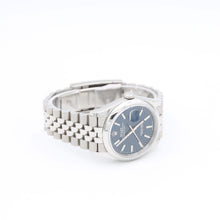 Load image into Gallery viewer, Rolex Datejust ref. 126200 Blue Motif Dial Jubilee bracelet - Full Set
