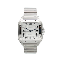 Załaduj obraz do przeglądarki galerii, Cartier Santos Automatic Large Ref. WSSA0018 - Full Set
