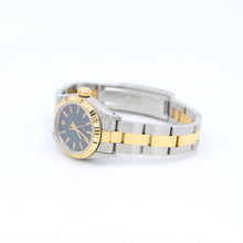 Load image into Gallery viewer, Rolex Oyster Perpetual ref. 67193 Steel/Gold Blue Dial Oyster Bracelet Rolex Lady Oyster watch
