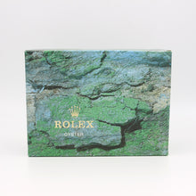 Load image into Gallery viewer, Rolex Watch Box | Vintage Box Men Green with dark green stitching 68.00.01
