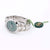 Rolex Datejust ref. 126300 Green Dial Oyster bracelet - Full Set