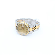 Load image into Gallery viewer, Rolex Datejust 36 ref. 16233 Champagne dial - Jubilee Bracelet - Full Set
