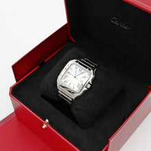 Załaduj obraz do przeglądarki galerii, Cartier Santos Automatic Large Ref. WSSA0018 - Full Set
