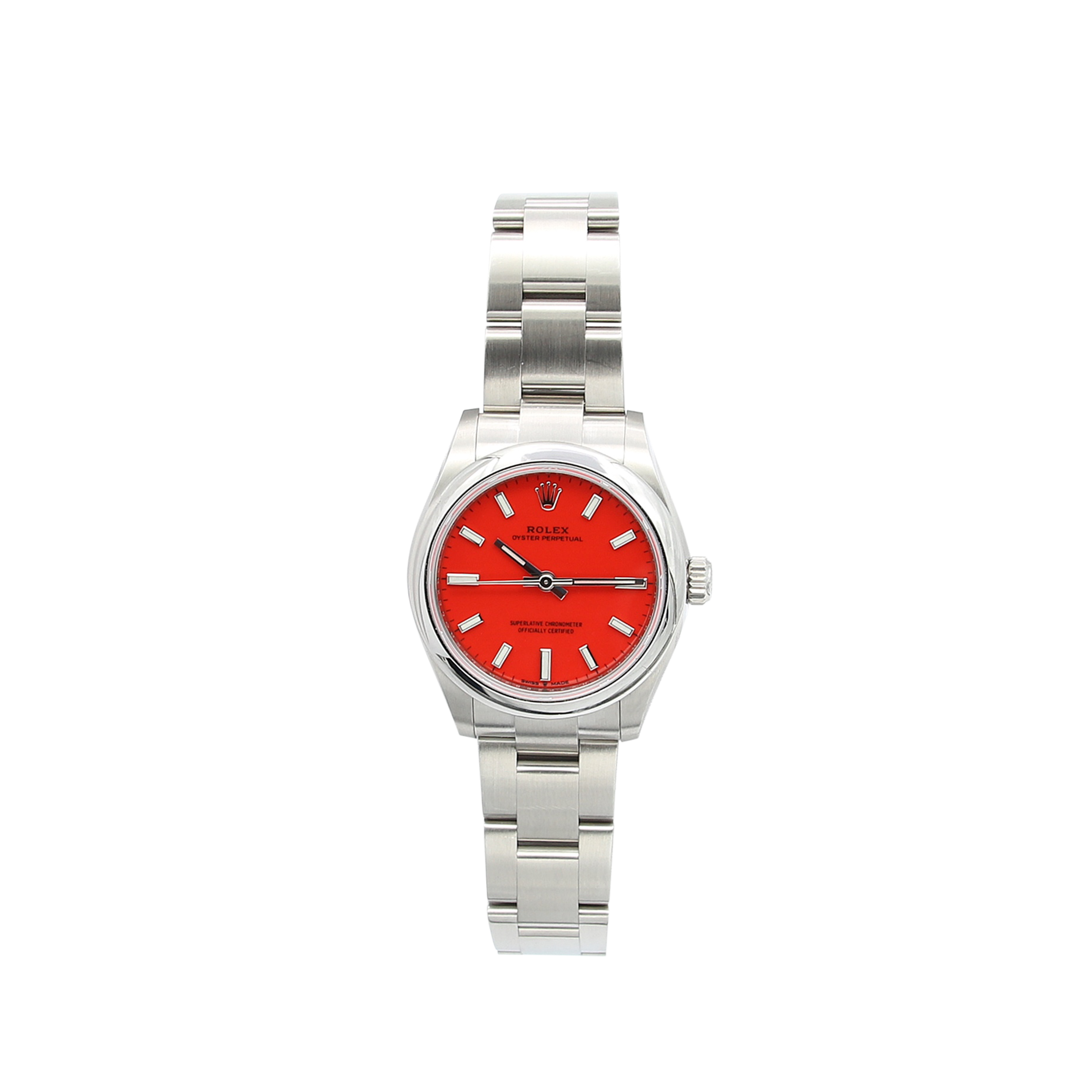 Red rolex sale