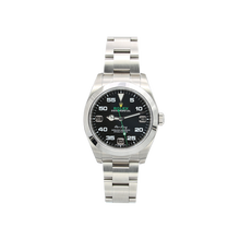 Załaduj obraz do przeglądarki galerii, Rolex Air-King 116900 - Black Dial - with Card (Full Set)
