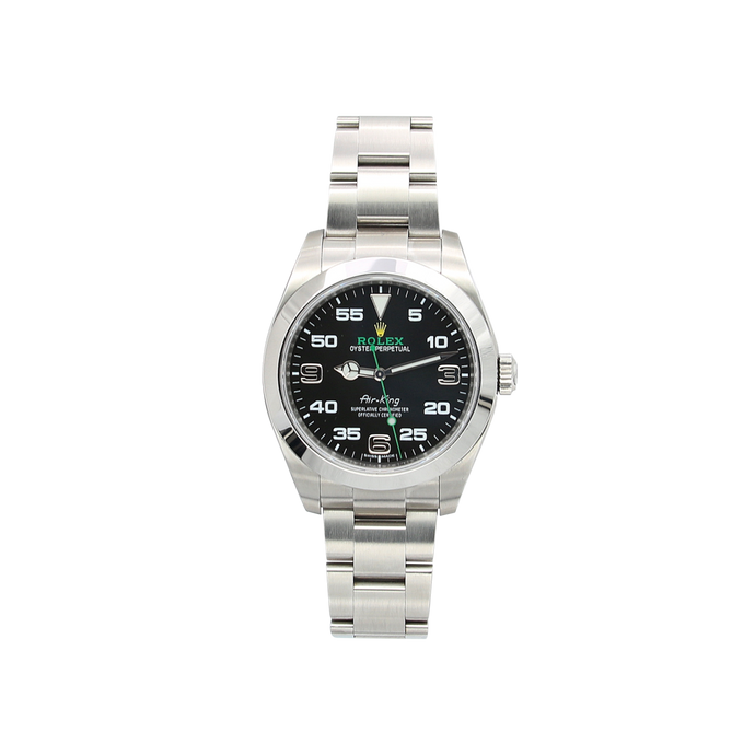 Rolex Air-King 116900 - Black Dial - with Card (Full Set)