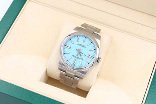 Rolex Oyster Perpetual 41mm ref. 124300 Tiffany Dial