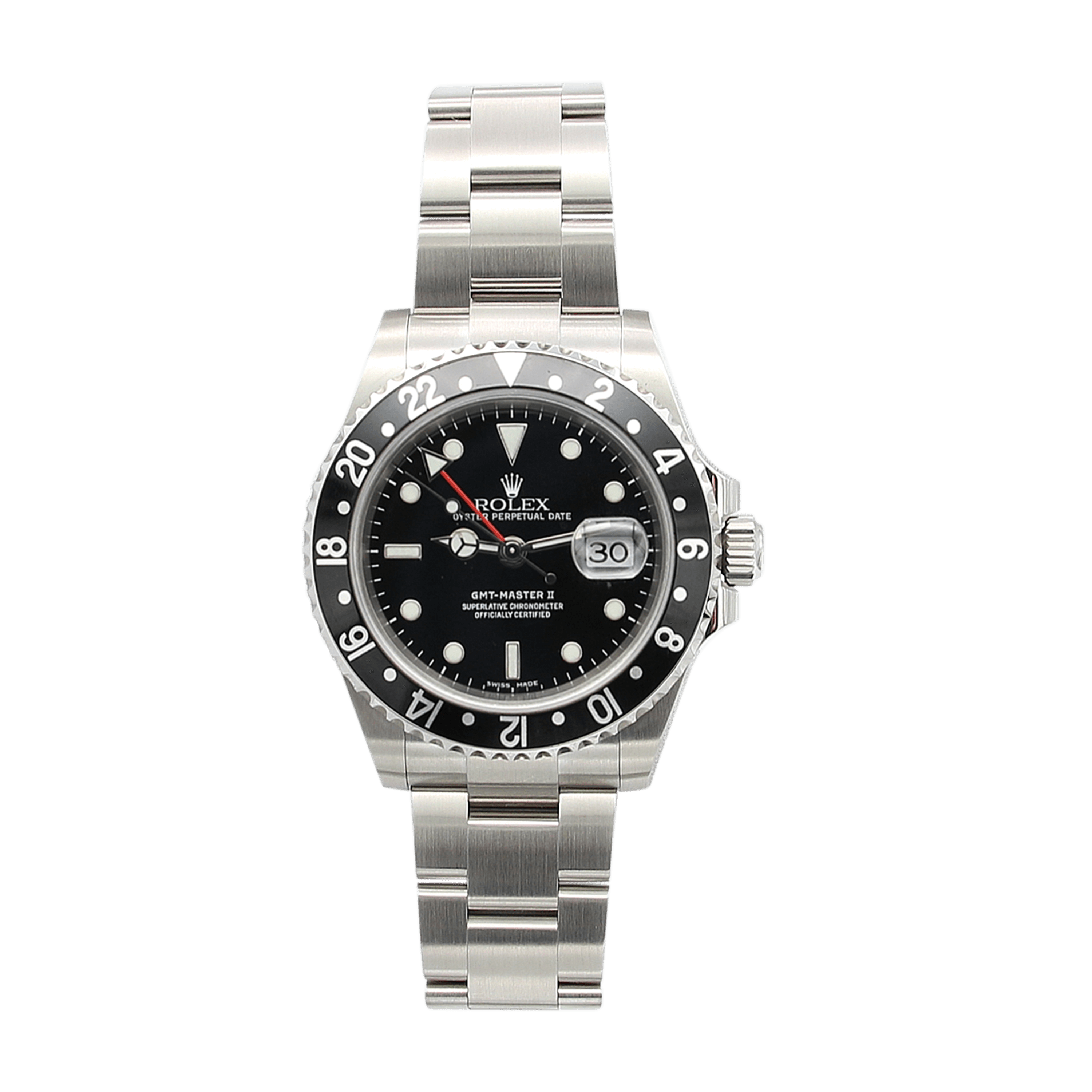 Rolex gmt black bezel best sale