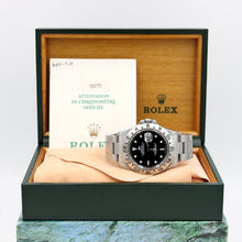 Bild in Galerie-Viewer laden, Rolex Explorer II ref. 16570 Black Dial Oyster Bracelet - Full Set
