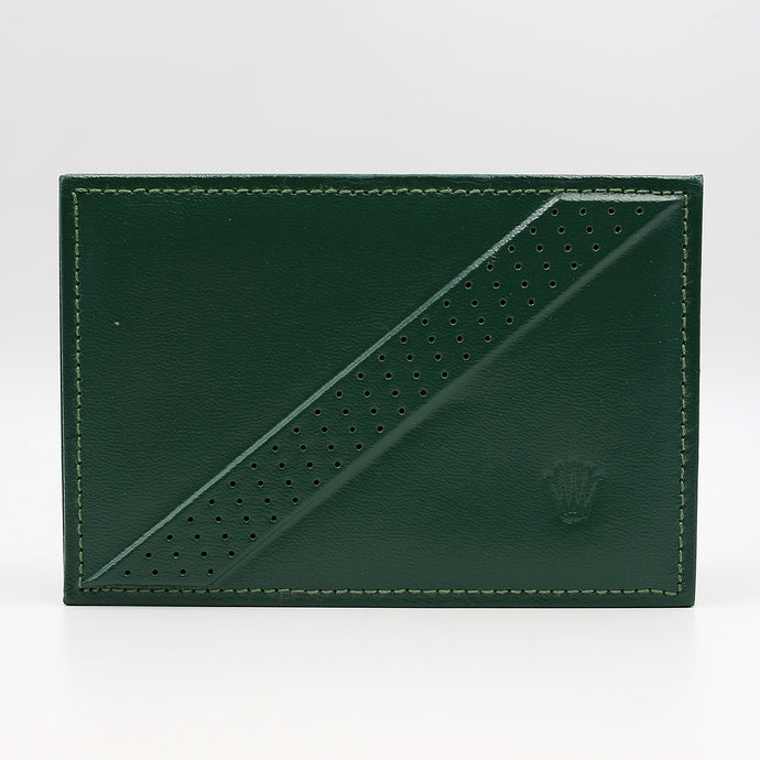 Buy Online Rolex Watch Box | Vintage Green Sportive Box with diagonal stripe