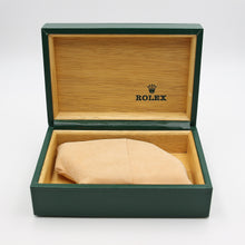 Carica l&#39;immagine nel visualizzatore di Gallery, Buy Online Rolex Watch Box | Vintage Green Sportive Box with diagonal stripe

