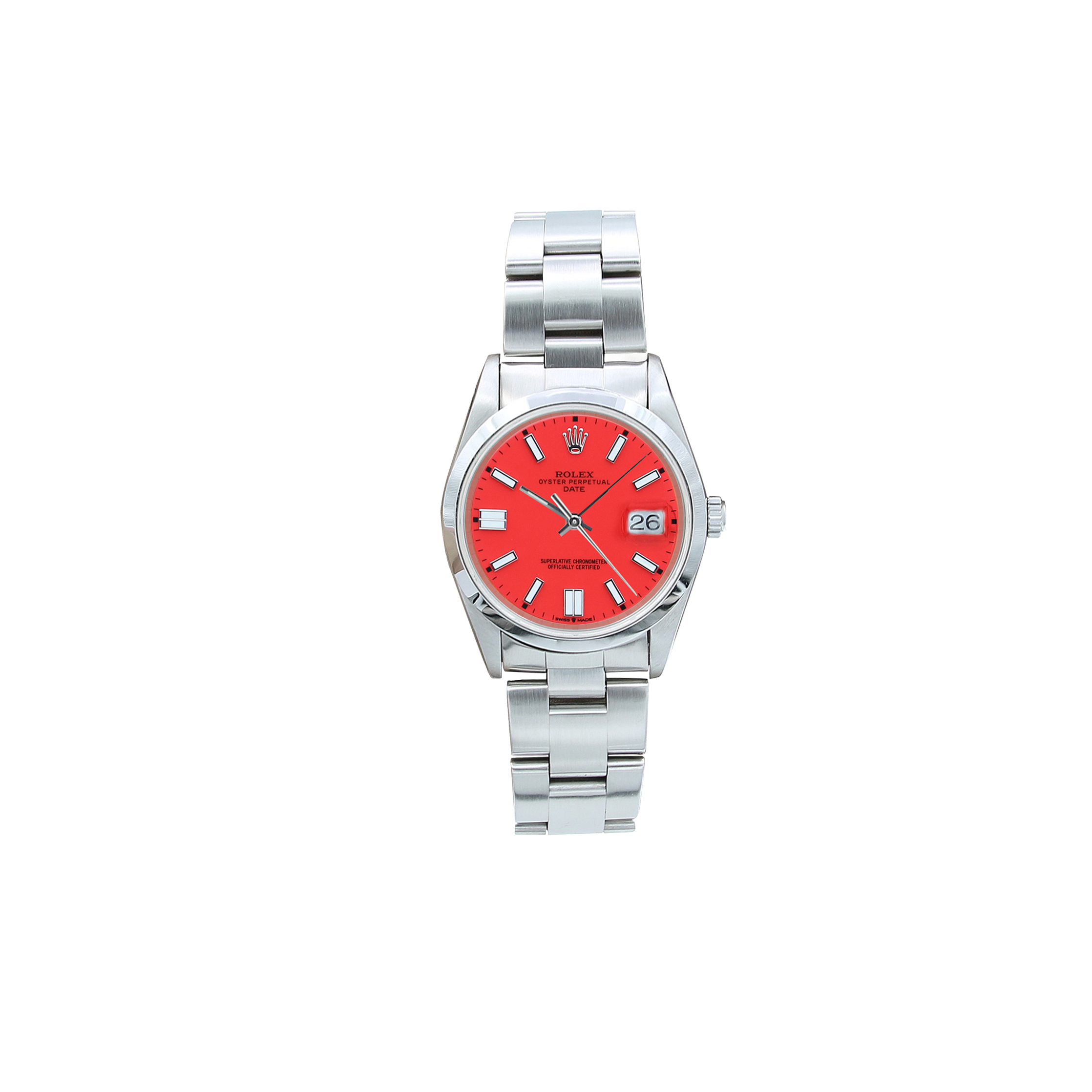 Buy Rolex Datejust ref. - Red Dial Oyster Bracelet – Debonar Watches z o.o