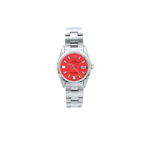 Rolex datejust shop red second hand