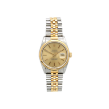 Load image into Gallery viewer, Rolex Datejust 36 ref. 16233 Champagne dial - Jubilee Bracelet - Full Set
