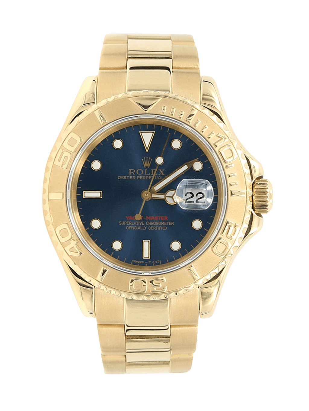 Rolex yacht master gold and silver best sale