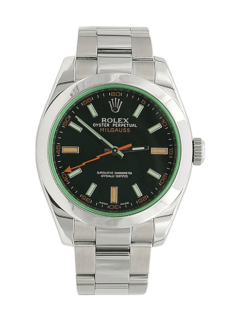 Rolex gauss green best sale