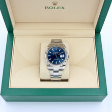 Load image into Gallery viewer, Rolex Datejust ref. 126334 Blue Dial Oyster bracelet - Full Set
