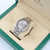Rolex Datejust ref. 126334 Oyster-Armband mit silbernem Zifferblatt – komplettes Set