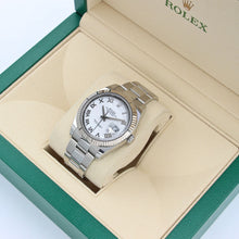 Load image into Gallery viewer, Rolex Datejust ref. 126334 White Roman Dial Oyster bracelet - Full Set
