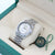 Rolex Datejust 36 126200 Jubilee-Armband mit weißem römischem Zifferblatt und Karte
