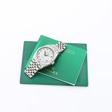 Load image into Gallery viewer, Rolex Datejust 36 126200 White Roman Dial Jubilee bracelet with Card
