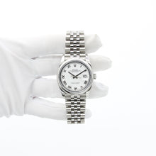 Load image into Gallery viewer, Rolex Datejust 36 126200 White Roman Dial Jubilee bracelet with Card
