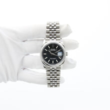 Load image into Gallery viewer, Rolex Datejust ref. 126200 Black Dial Jubilee bracelet - Full Set
