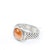 Rolex Datejust ref. 16014 Jubiläumsarmband – Orangefarbenes Zifferblatt