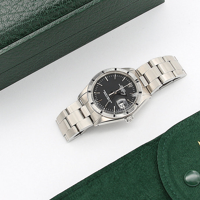 Rolex Oyster Perpetual Date ref. 1501 34mm - Black Dial - Oyster bracelet