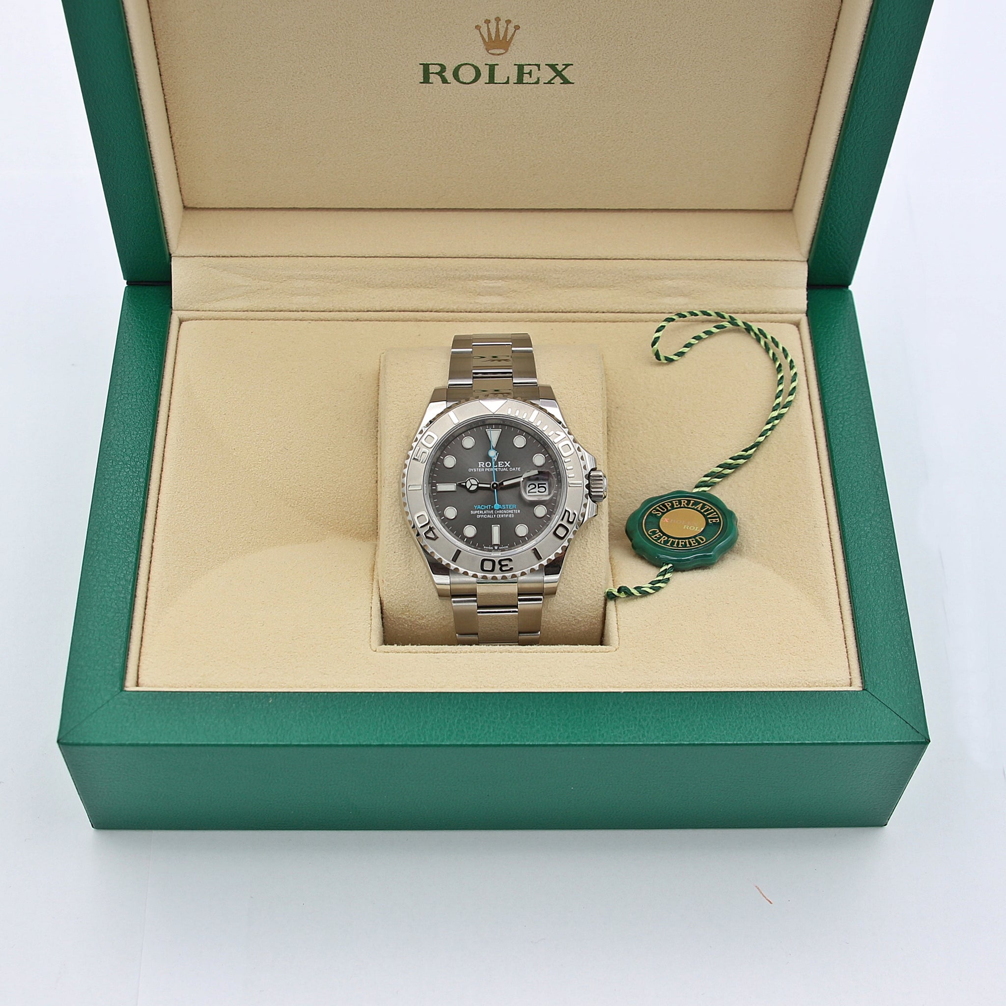 Buy Rolex Yacht-Master 40mm ref. 126622 Rhodium Grey with original