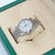 Rolex Datejust ref. 126334 Jubiläumsarmband mit weißem Zifferblatt – komplettes Set