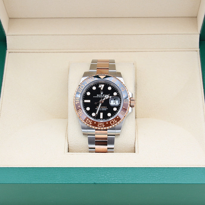 Rolex GMT-Master II 126711CHNR Root Beer - Steel/Rose Gold - Full Set
