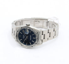 Load image into Gallery viewer, Rolex Oyster Perpetual Date ref. 1501 34mm - Blue Dial - Oyster bracelet
