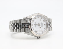 Load image into Gallery viewer, Rolex Datejust ref. 16234 White Roman Dial with Jubilee Bracelet - Debonar Watches - Watch - Debonar Watches
