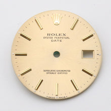 Carica l&#39;immagine nel visualizzatore di Gallery, Rolex Date Dial Champagne Golden with Indexes for Date 34mm
