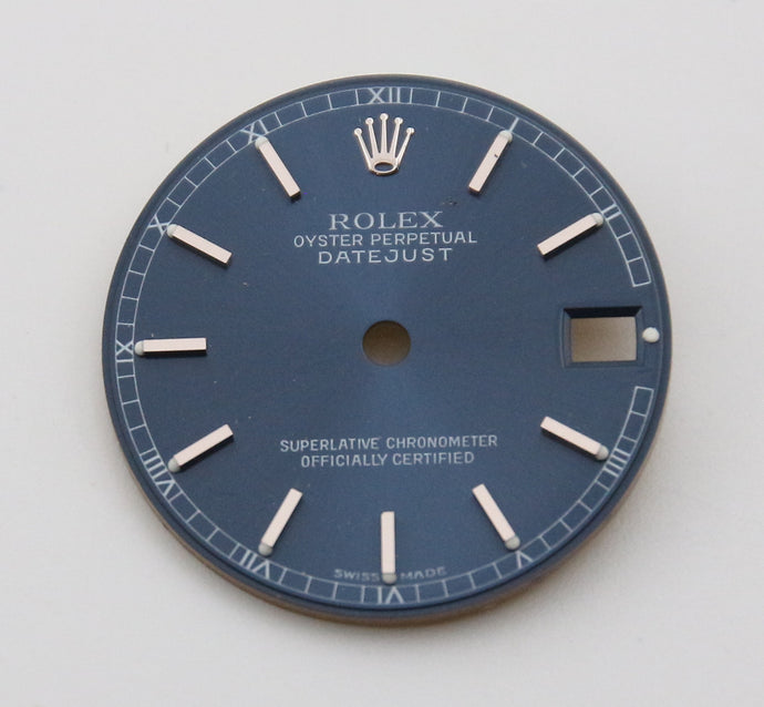 Rolex Datejust Dial Blue with Arabic Numerals for Datejust 31mm - Debonar - Finest Watches - Accessory - Debonar Watches